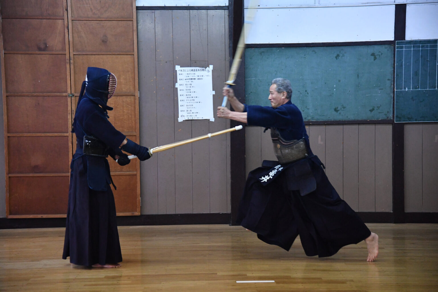 Essential left foot techniques (Kamei Toru) | Kendo Jidai International