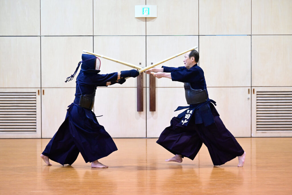 Tame and follow-through (Tanaka Hiroaki) | Kendo Jidai International